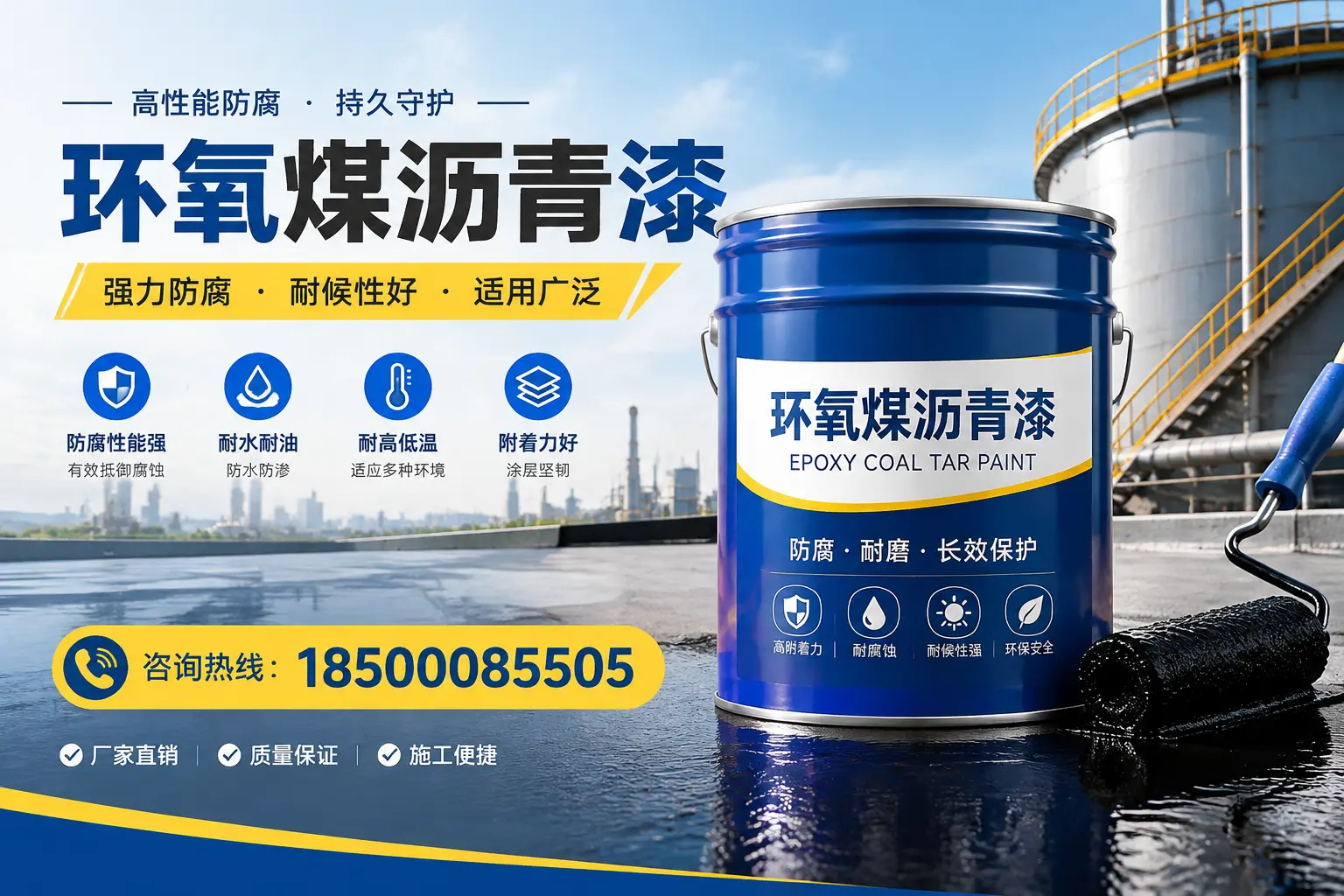 环氧煤沥青漆的储存与运输注意事项，江门企业须知